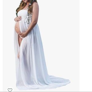 Maternity photo shoot dress